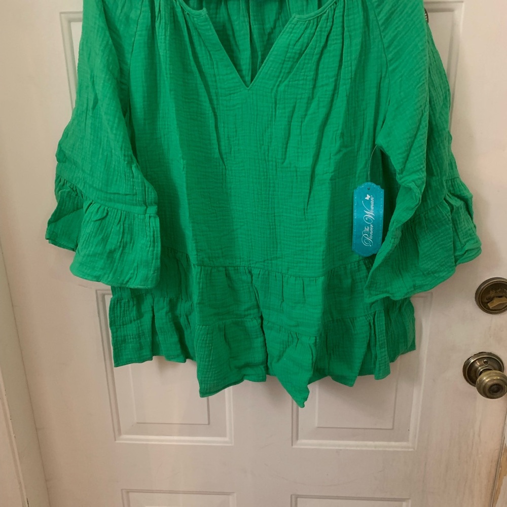 Green Women's Top